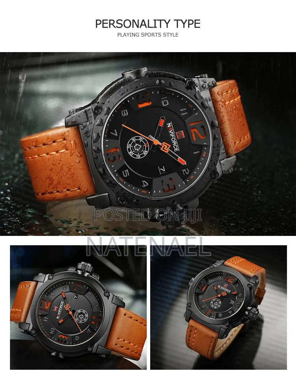 Naviforce Top Brand Luxury Men Sport Watch