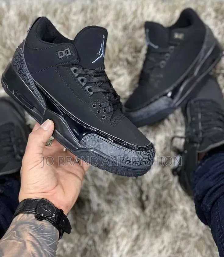 Jordan3 Retro Black Cat High Master Quality Shoes