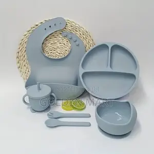 Premium Silicone Baby Feeding Set Lux