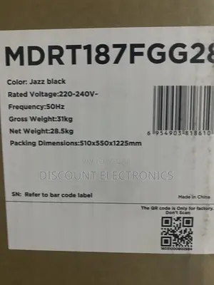 Midea 187 Top Freezer With Pure Quality Refrigerator