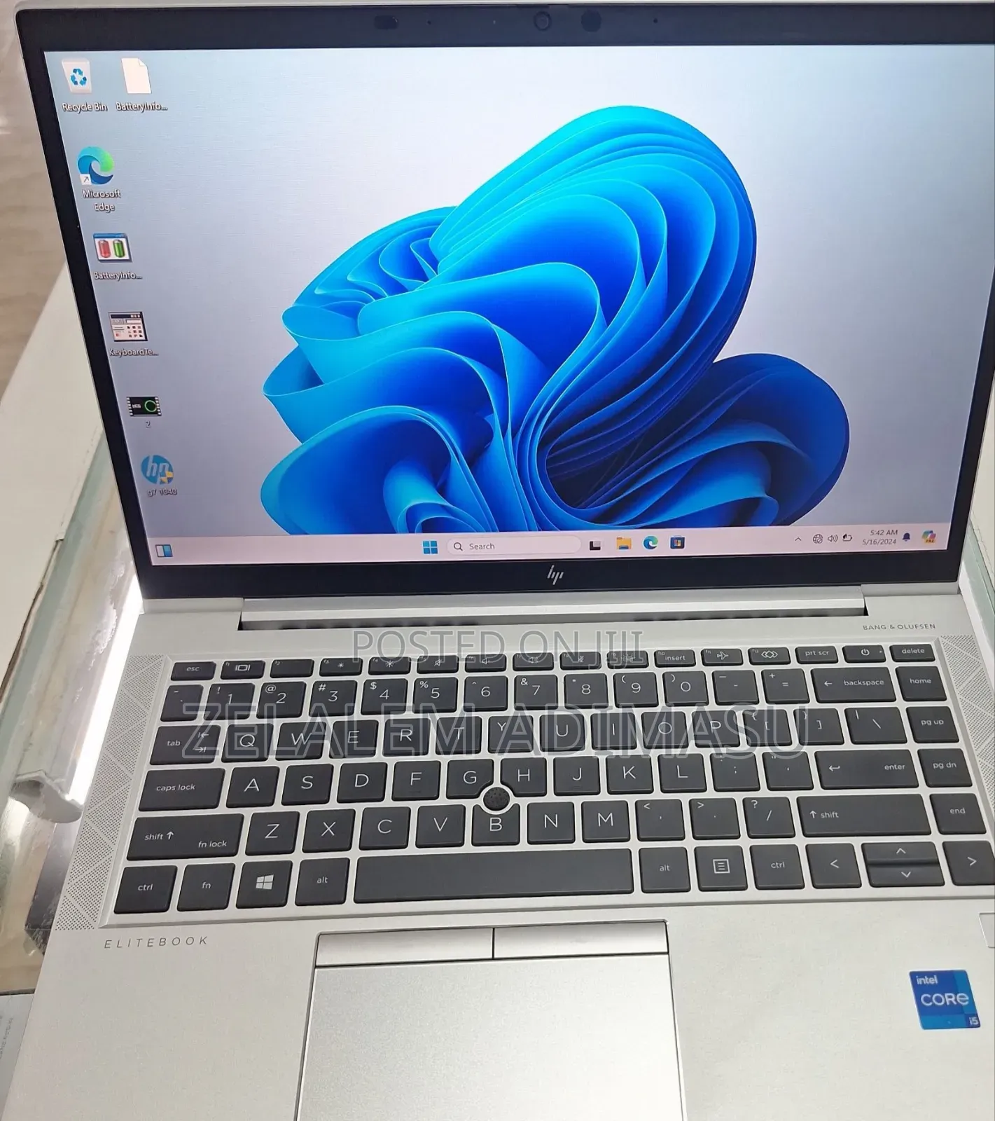 New Laptop HP EliteBook 840 G8 16GB Intel Core i5 SSD 512GB