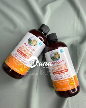 Mary Ruth's - Liquid Morning Multivitamin + Hair Growth - Peach Mango