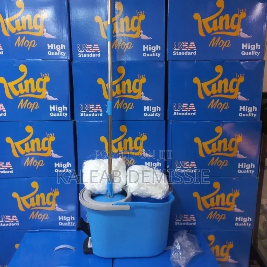 King Spin Mop 360° Microfiber Mop
