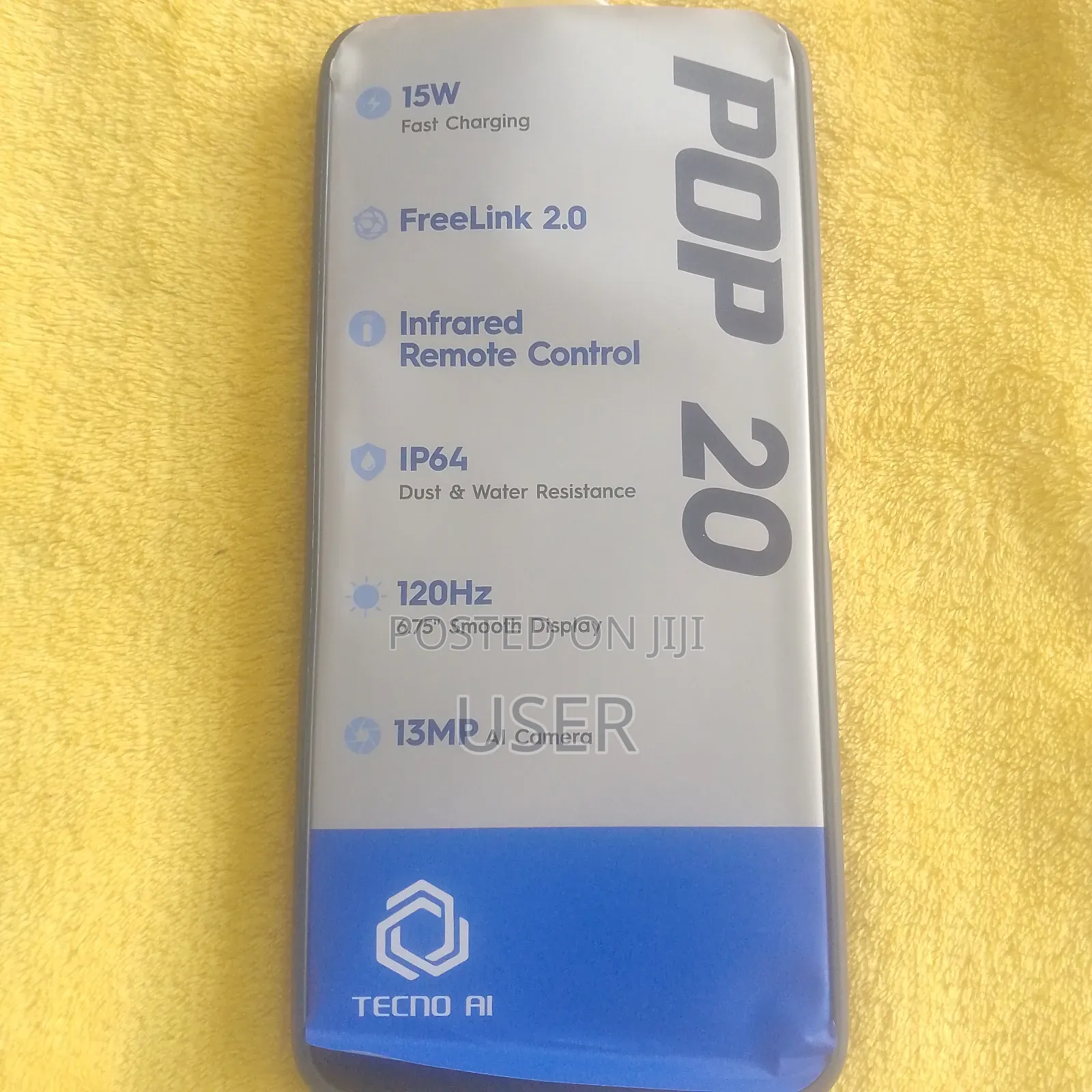New Tecno Pop 20 64 GB Black