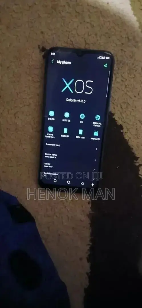 Infinix Smart 6 Plus 32 GB Blue