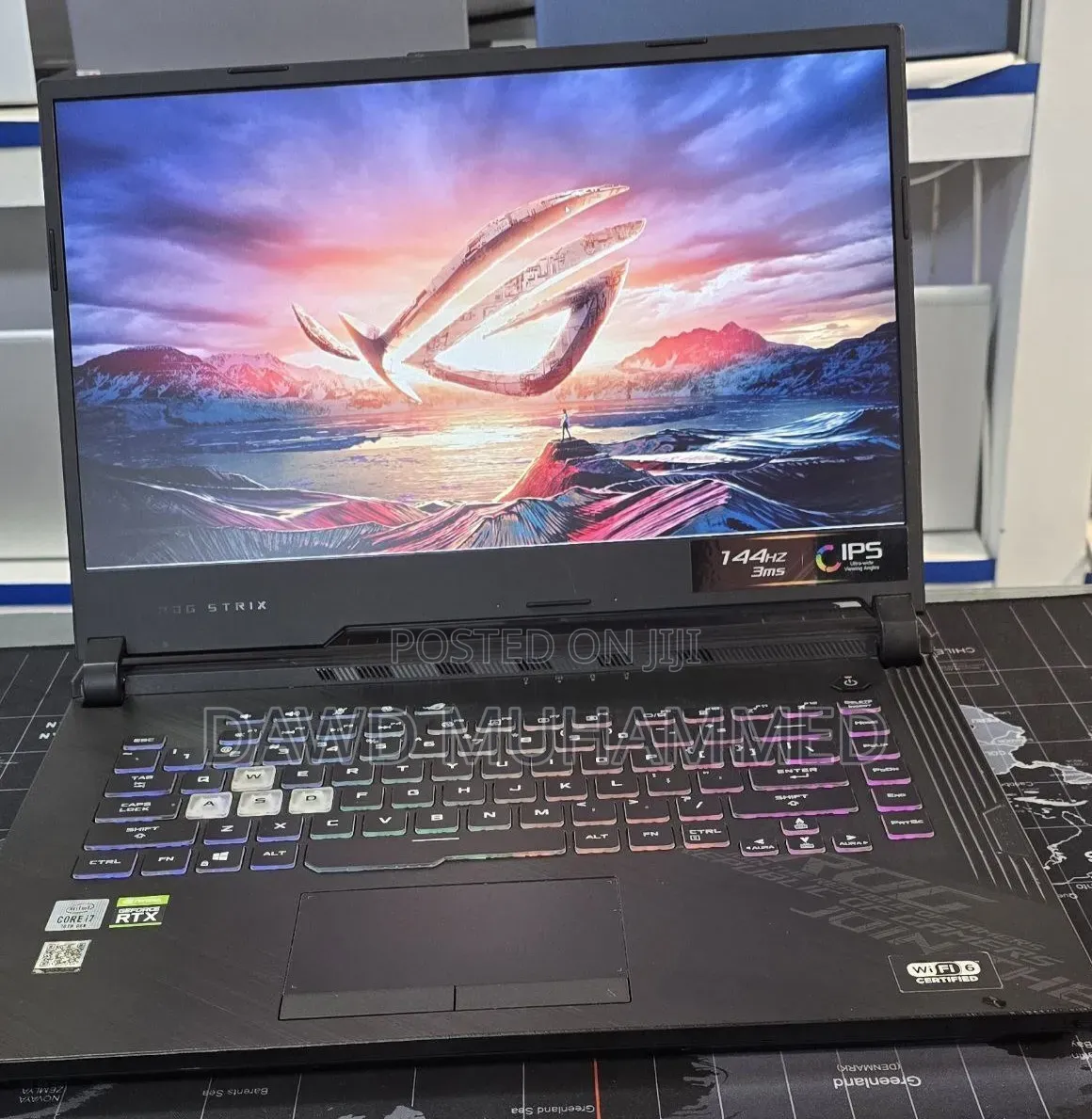 New Laptop Asus ROG Strix G15 16GB Intel Core i7 SSD 512GB