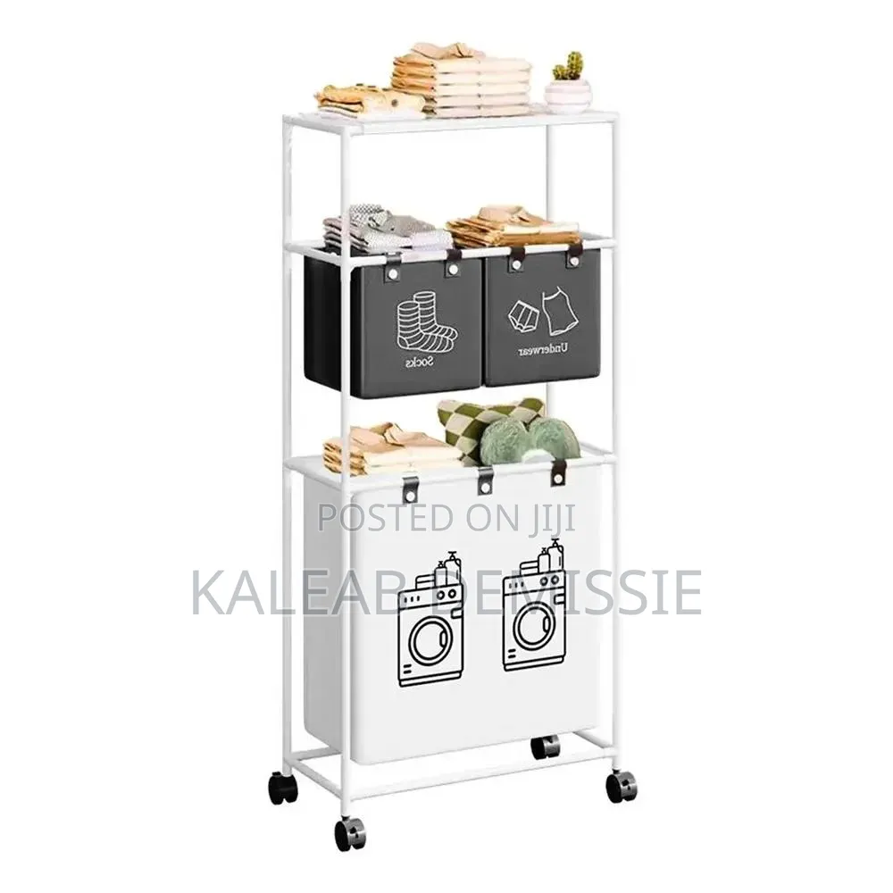 Multi-functional Laundry Storage Rack