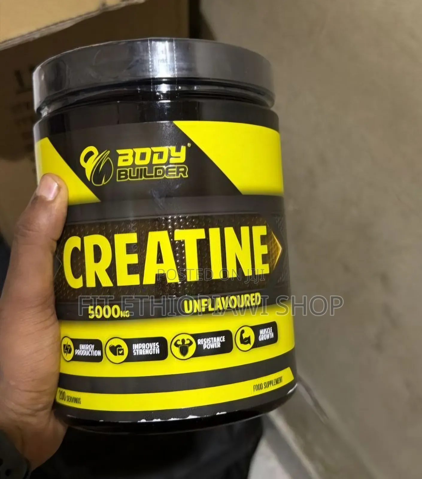 Original Bodybuilder Creatine Monohydrate 1kg 200serving