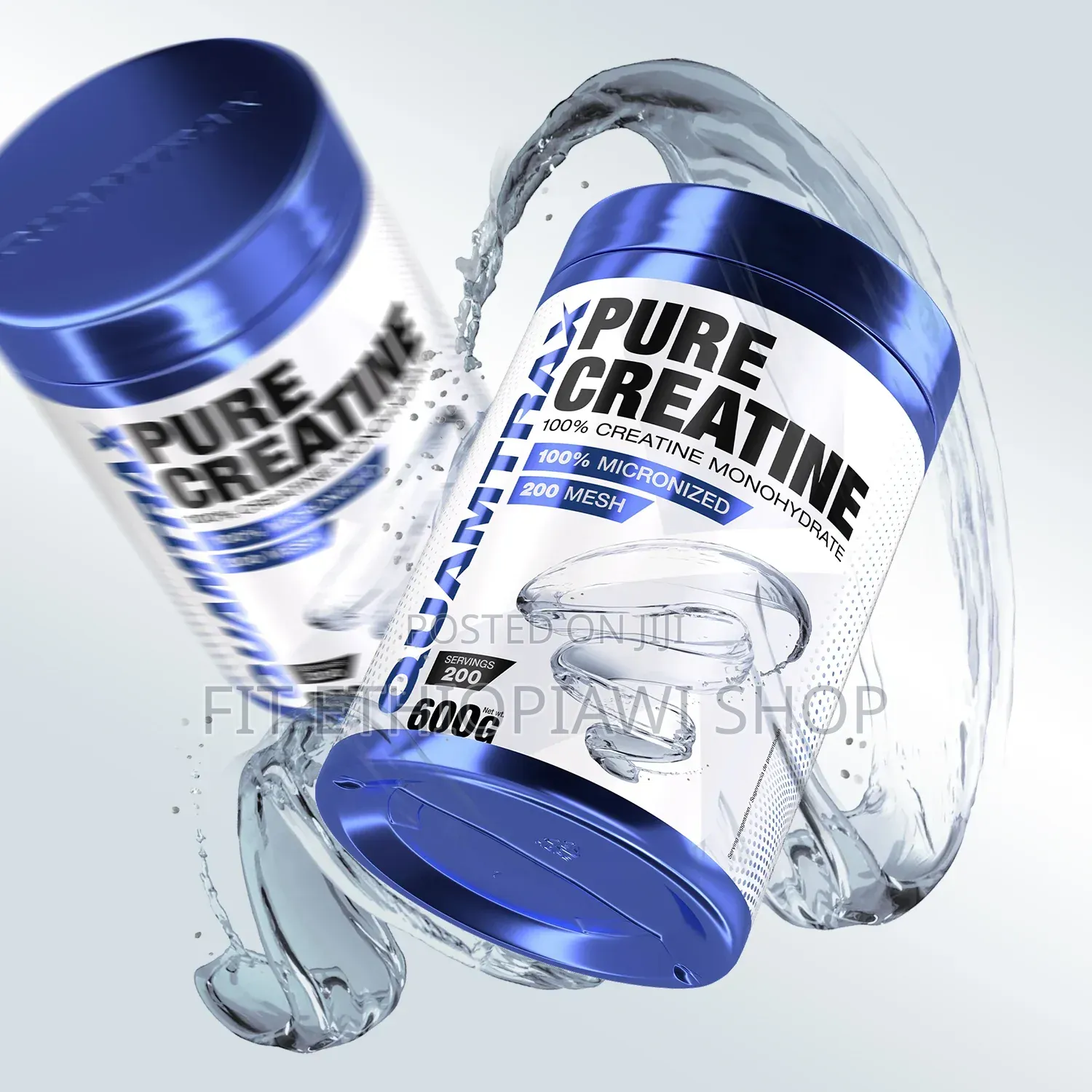 Quamtrax 100% Pure Creatine Monohydrate 600gram