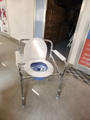 Shower Chair Toilet Bathtub Portable Folding Bedside Commode Toilet