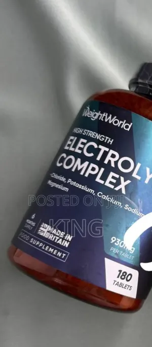 Weight World Electrolyte Complex 930mg 180 Tablets