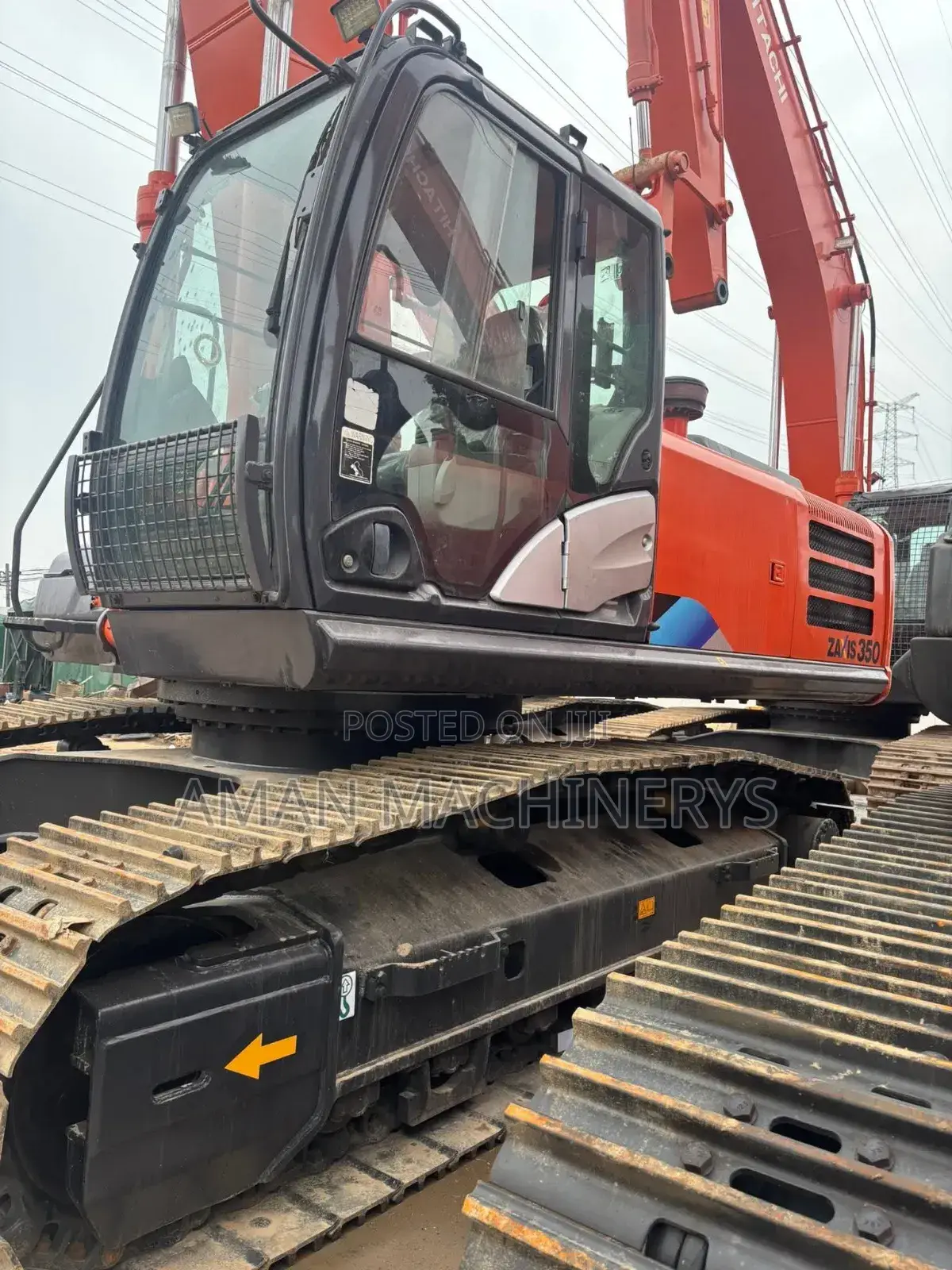 ለሽያጭ የቀረበ – Hitachi 350h-5g ኤክስካቫተር ውጭ ሀገር አገልግሎ የመጣ፣