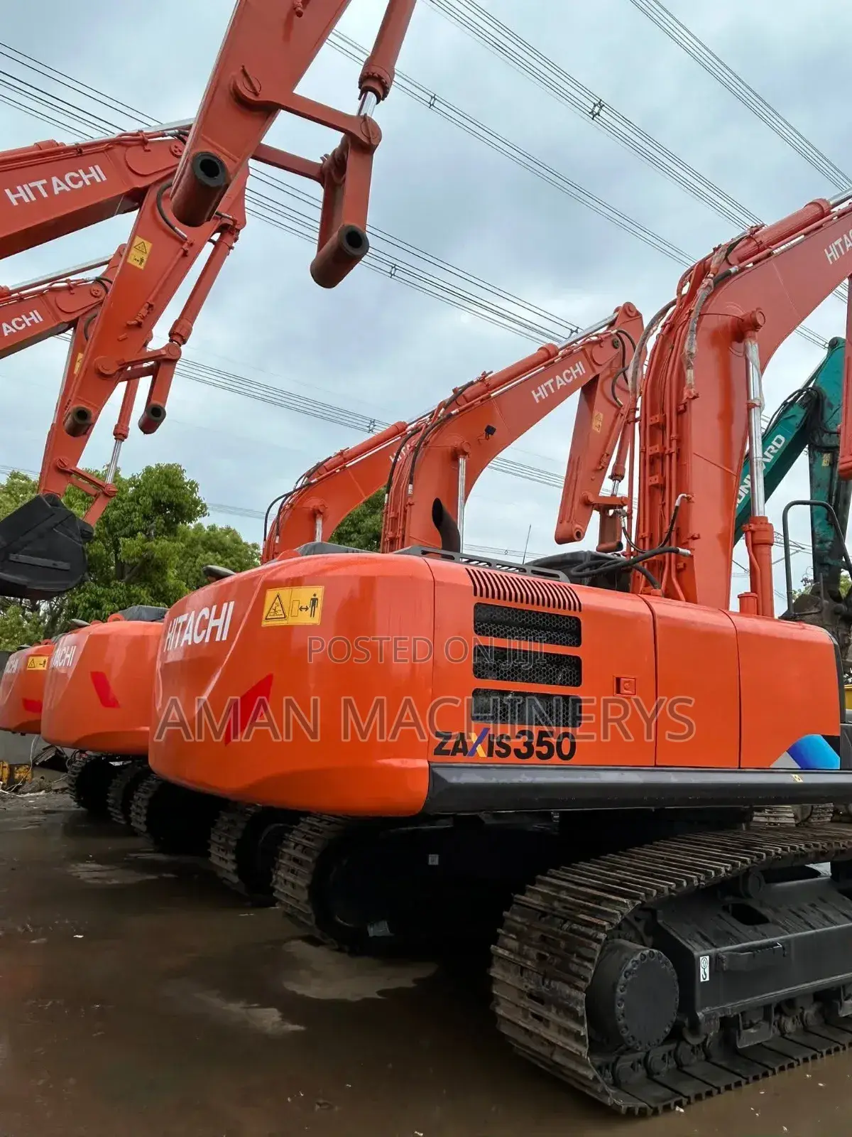 ለሽያጭ የቀረበ – Hitachi 350h-5g ኤክስካቫተር ውጭ ሀገር አገልግሎ የመጣ፣