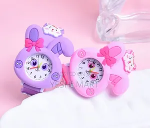 Creative Design Little Rabbit Soft Silicone Strap Primary School Stude