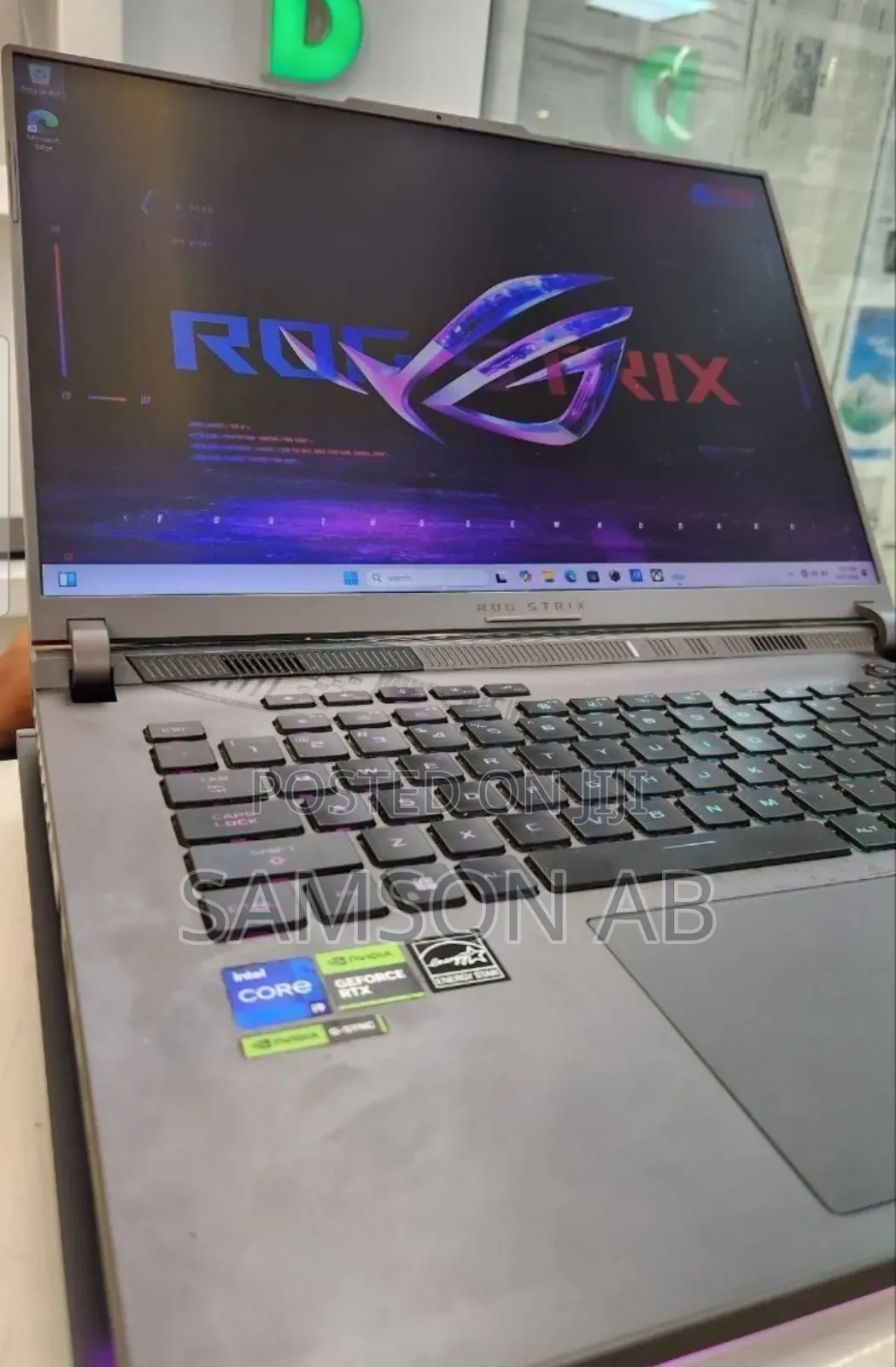 New Laptop Asus ROG Strix G16 G614 16GB Intel Core i9 SSD 1T