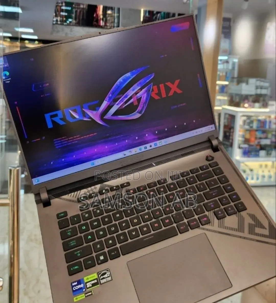 New Laptop Asus ROG Strix G16 G614 16GB Intel Core i9 SSD 1T