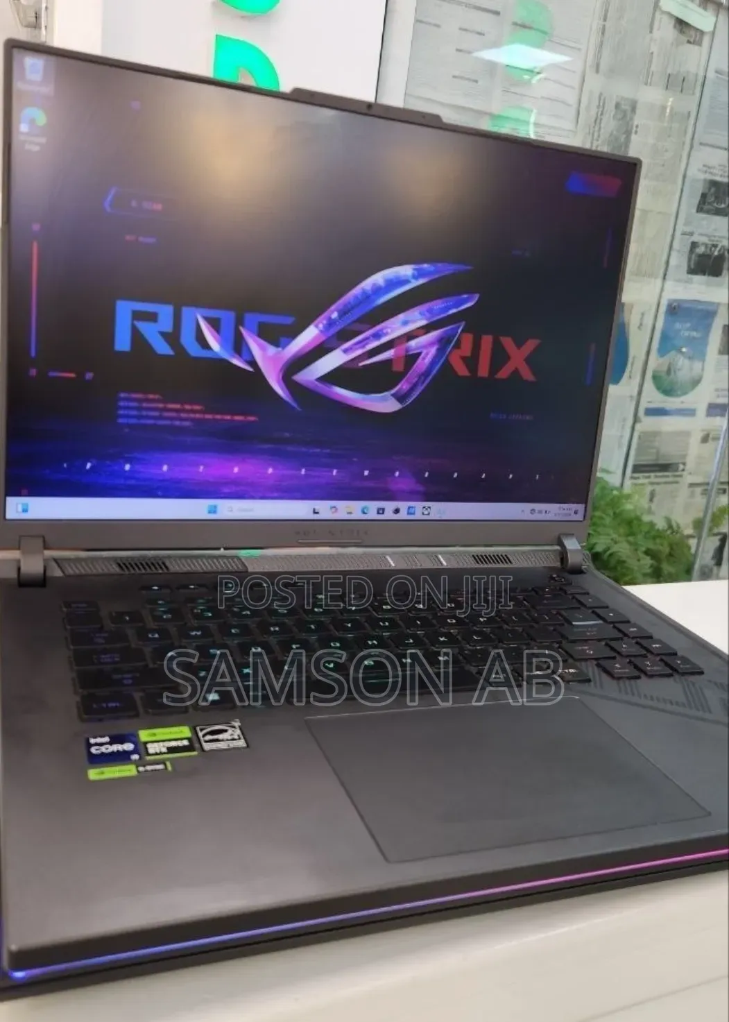 New Laptop Asus ROG Strix G16 G614 16GB Intel Core i9 SSD 1T