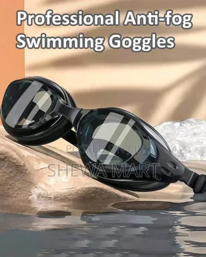 Professional Anti-Fog Waterproof Swimming Goggles, Adjustable Strap