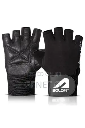 Leather Gym Gloves