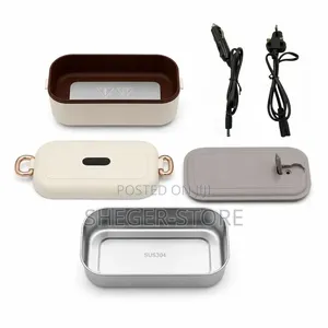 Porodo Lunchmate Dual Mode Electric Lunch Box የኤሌክትሪክ ማሞቂያ ያለው የምሳ እቃ