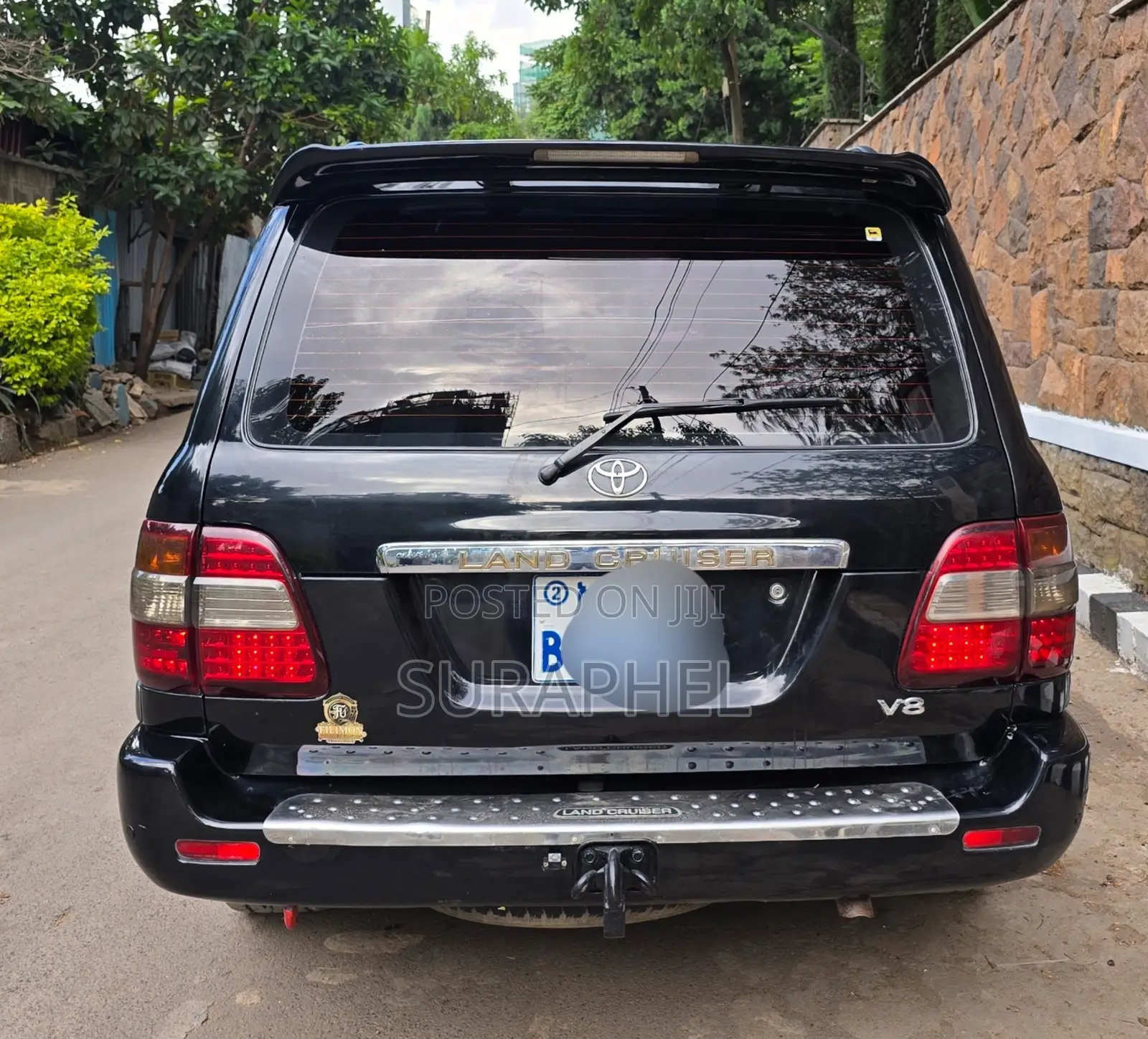 Toyota Land Cruiser 100 4.2 2006 Black