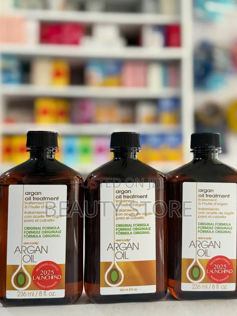 One 'N Only Argan Oil Hair Treatment.