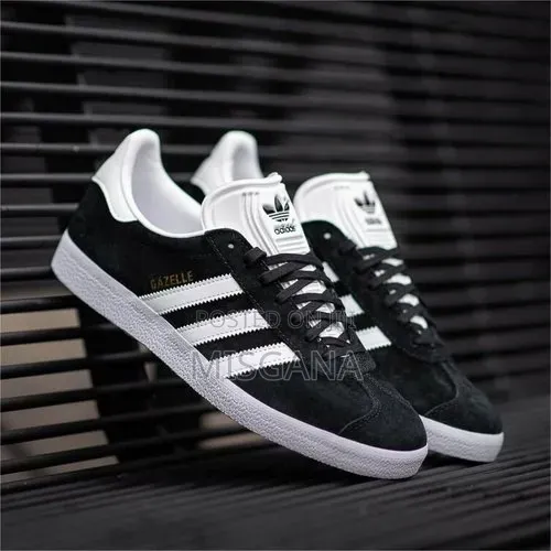 Adidas Gazelle Suede Unisex Black/White Sneaker