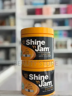 Shine 'N Jam Conditioning Gel in the Extra Hold Formula.