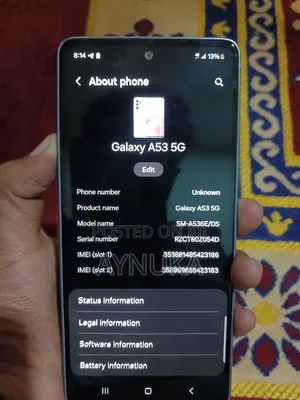 Samsung Galaxy A53 5G 128 GB Blue