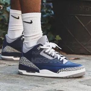 Nike Air Jordan3 Retro "Georgetown"Deep Navy Blue