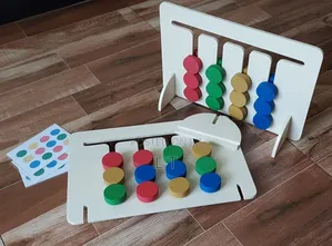 Slide and Sort Puzzle