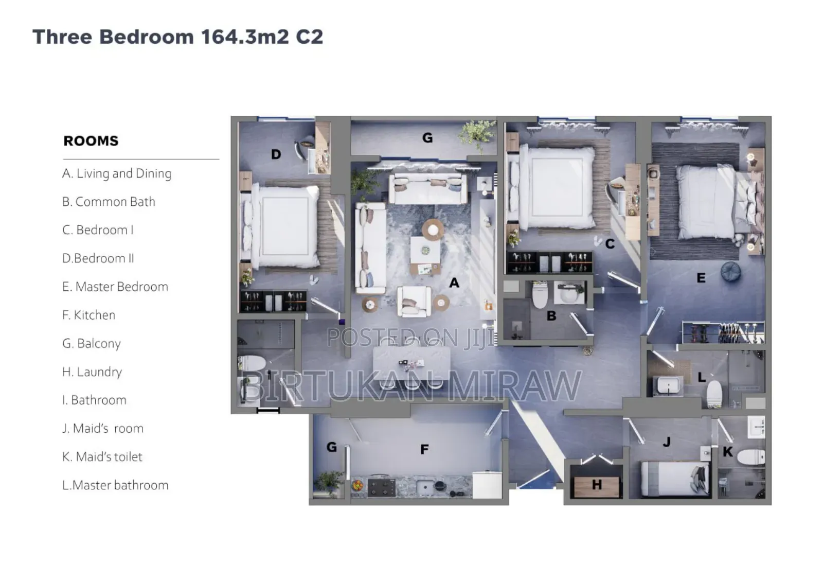 4bdrm Apartment in Dmc Realestate, Nifas Silk-Lafto for sale