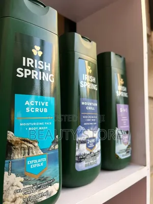 Spring Active Scrub Moisturizing Face + Body Wash.