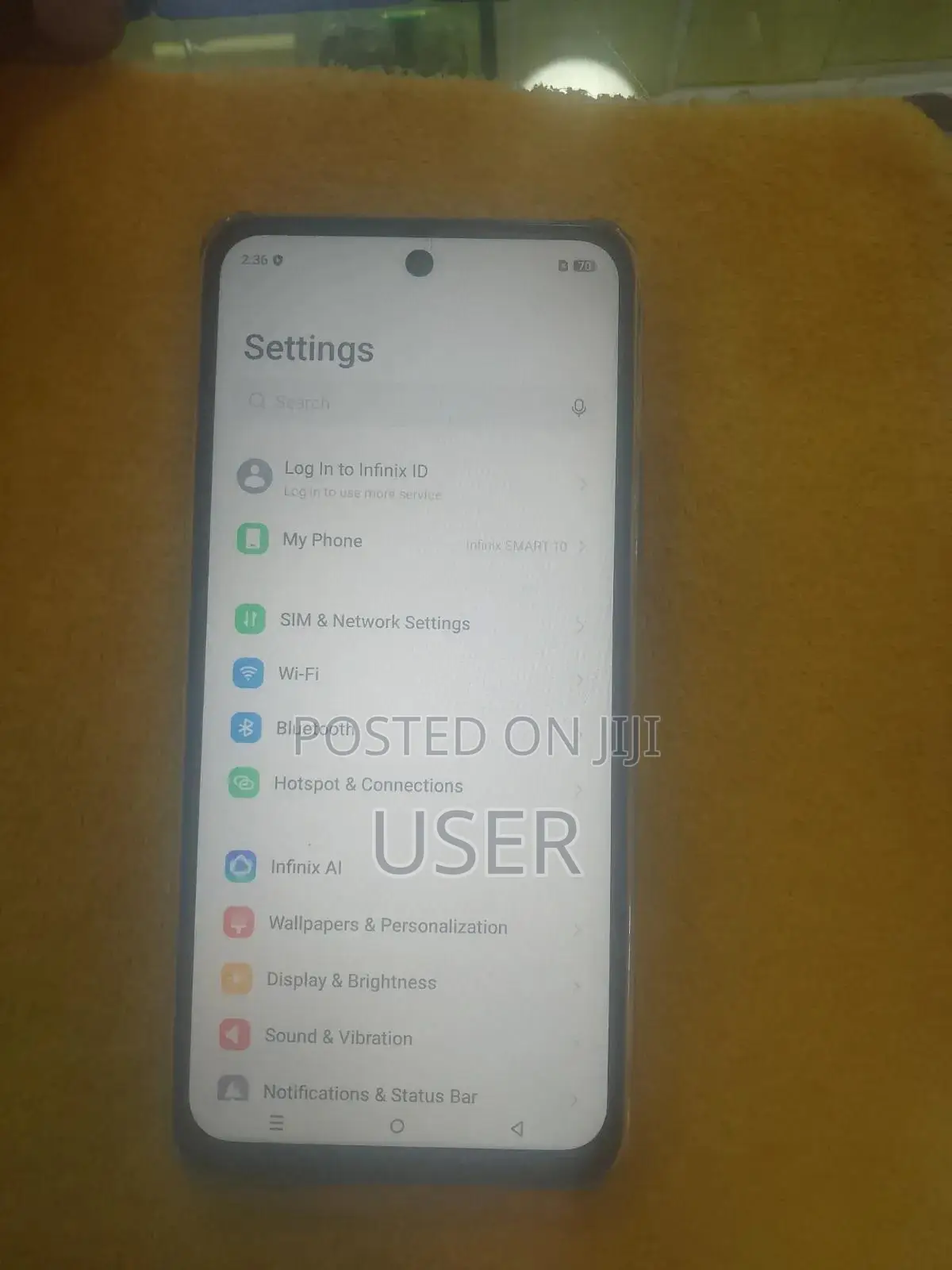 New Infinix Smart 10 64 GB Black