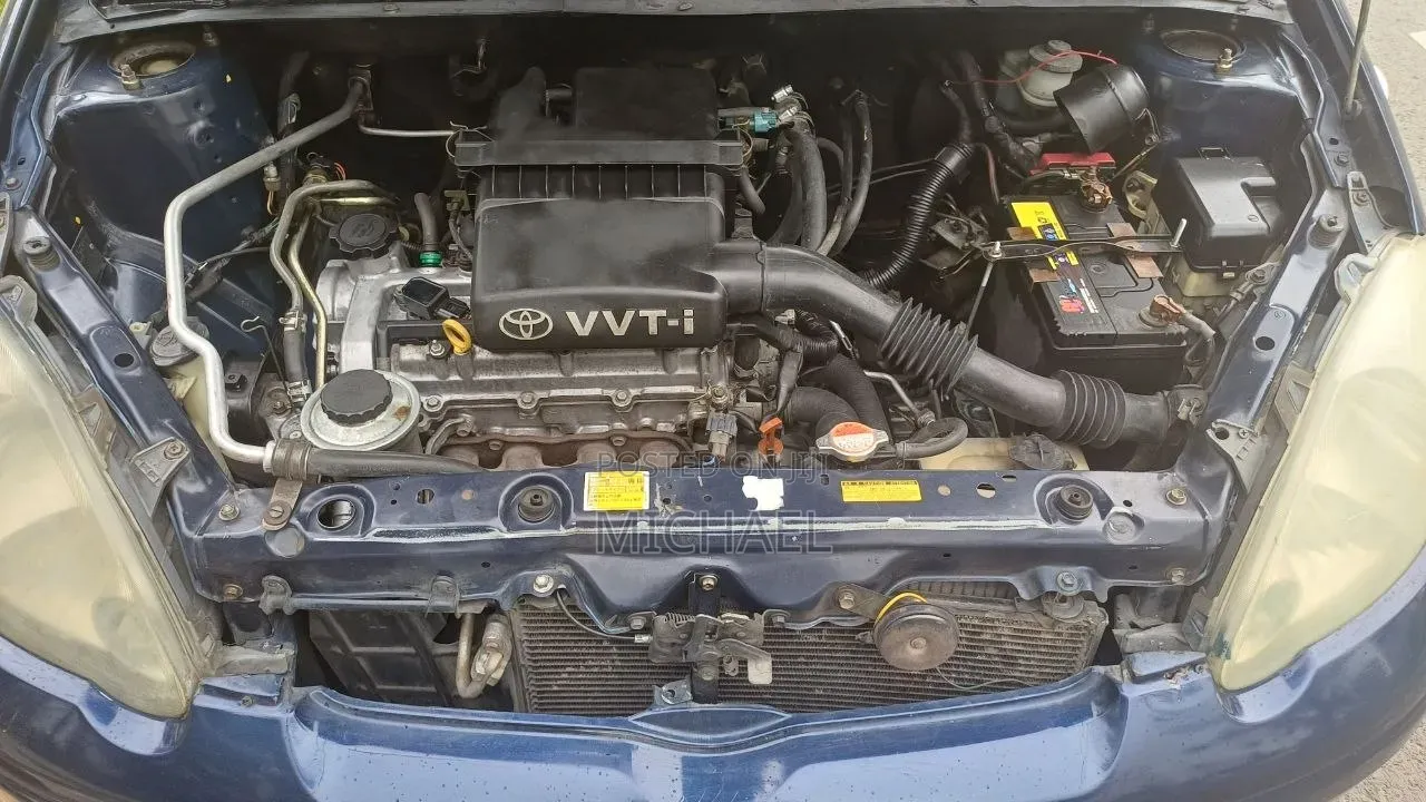 Toyota Vitz 2002 Blue