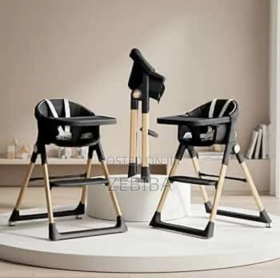 3 in 1 Baby High Chair Features a Convertible