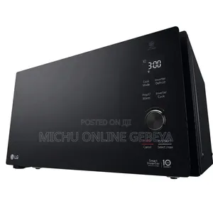Lg Black Microwave Oven With Grill, 42l/Free Delivery