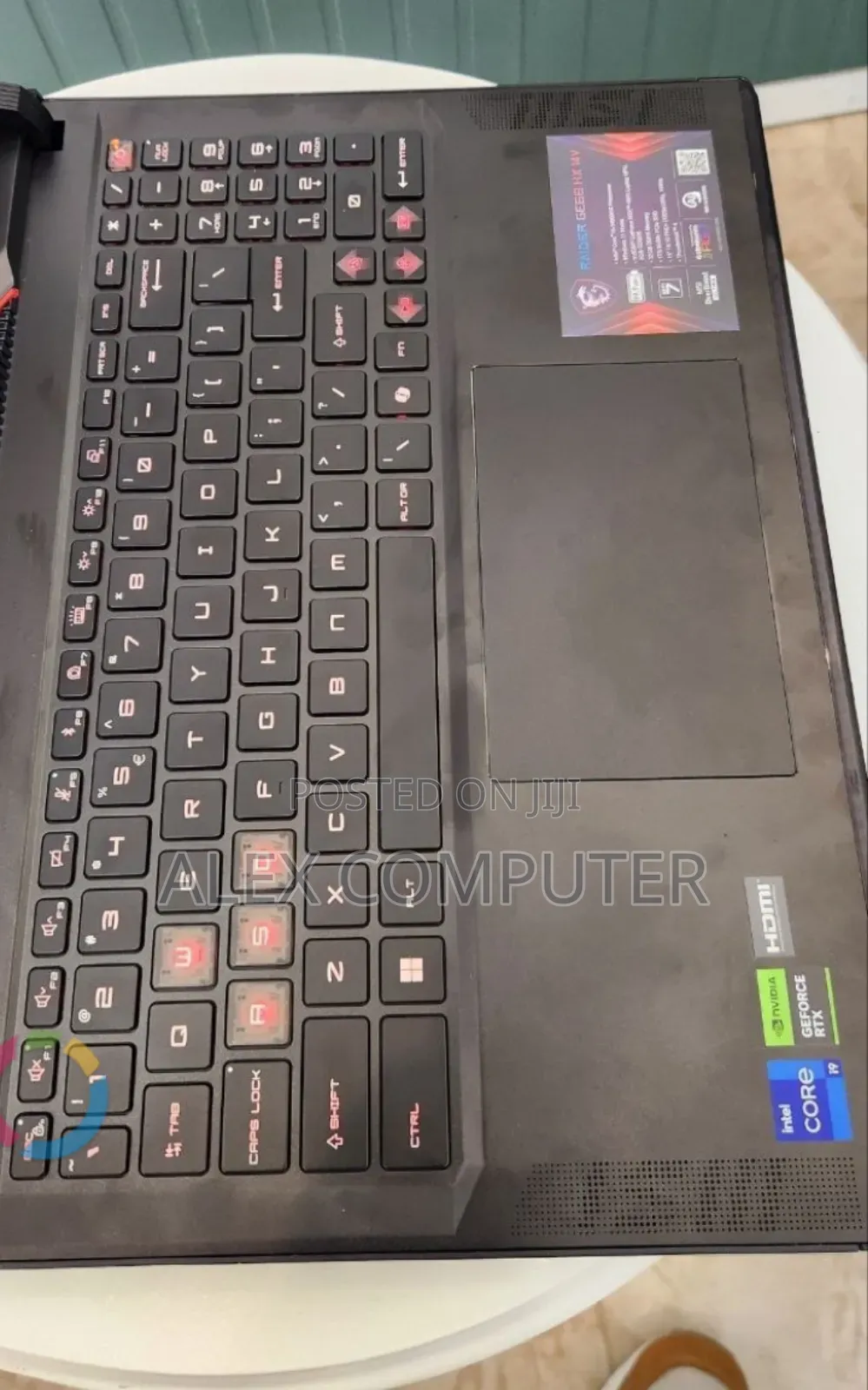 New Laptop MSI Raider GE68HX 13VI-202US 16GB Intel Core i9 SSD 1T