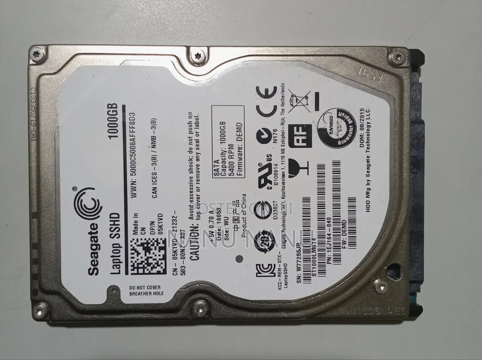 1tera Hard Disk (Ultra Fast)