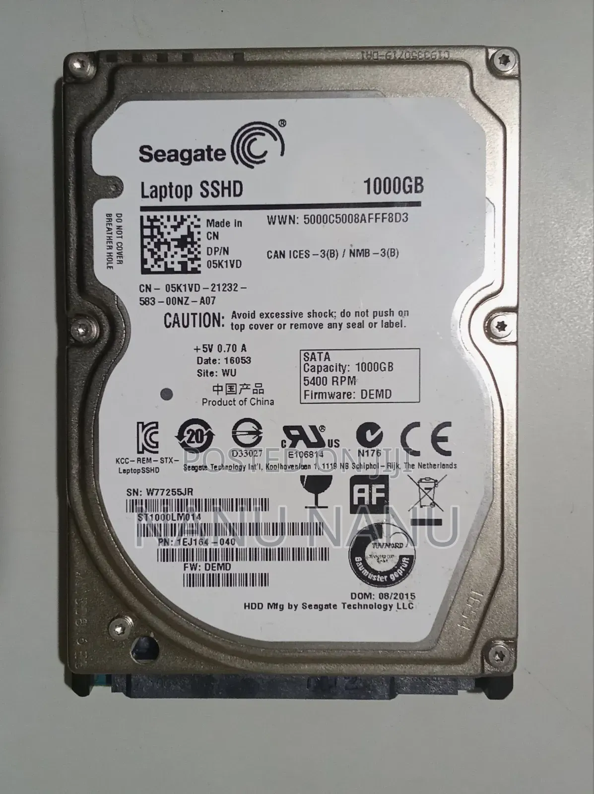 1tera Hard Disk (Ultra Fast)
