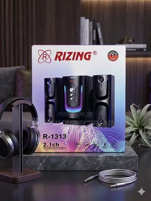 Rizing R-1313 2.1ch Multimedia Speaker System — Powerful Sound Meets