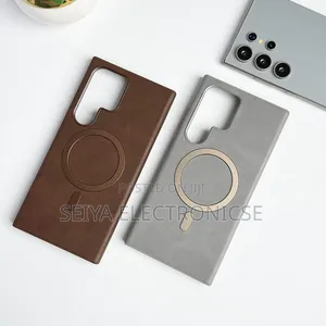 Ultra S23,S24,S25,S26 Phone Cover. Leather Case