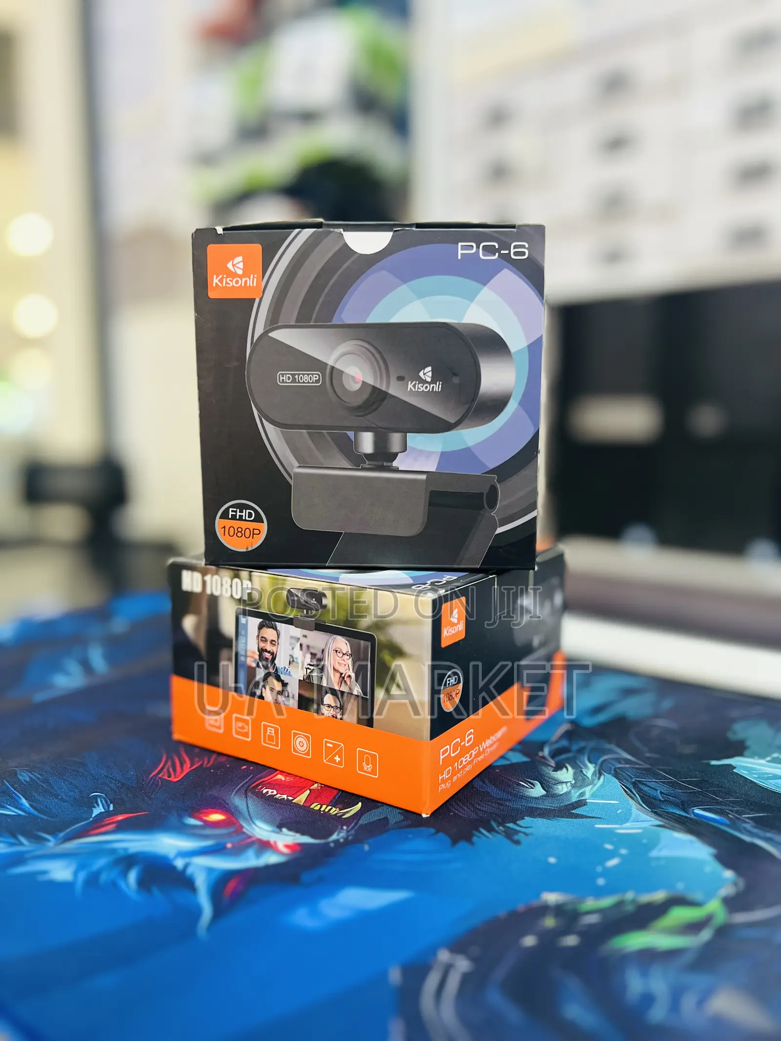 Kisonli Pc-6 Hd 1080p Webcam