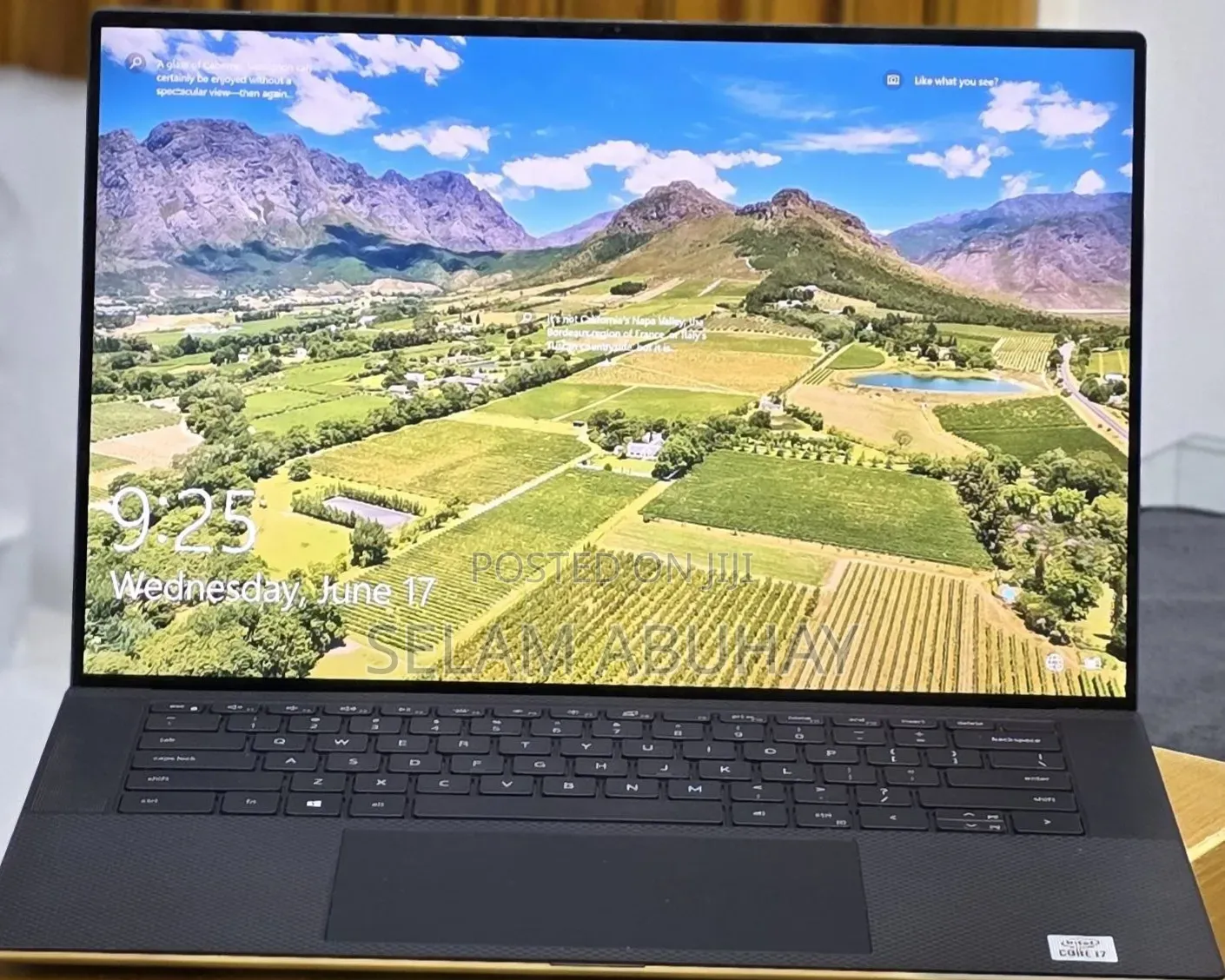 New Laptop Dell XPS 15 16GB Intel Core i7 SSD 512GB
