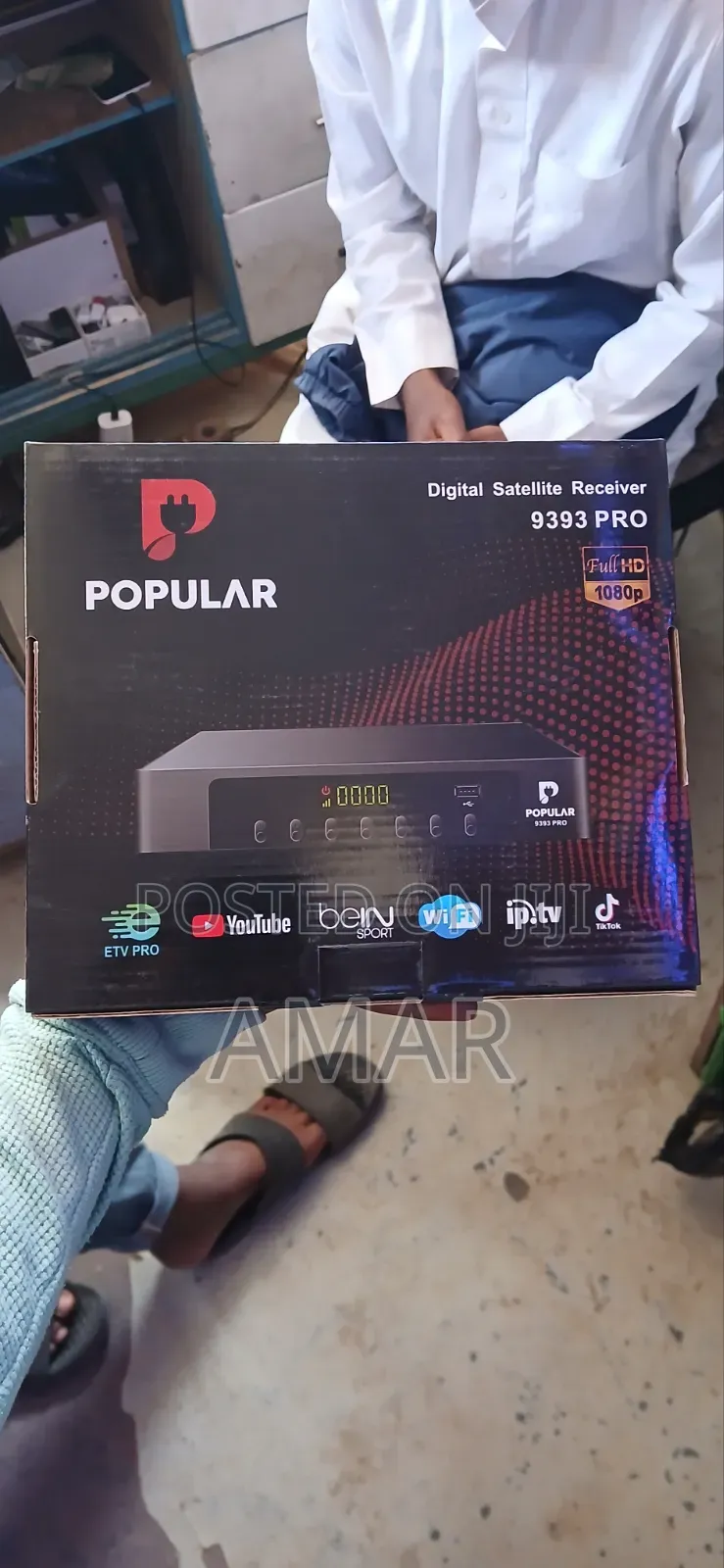 Popular 9393 Pro Digital Satellite Receiver Full Hd 1080p Wifi