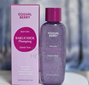 Eqqualberry Deep Cera Bakuchiol Plumping Capsule Toner