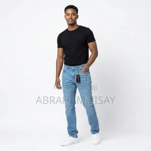 Jagua Men's Regular Fit Faded Denim Jeans