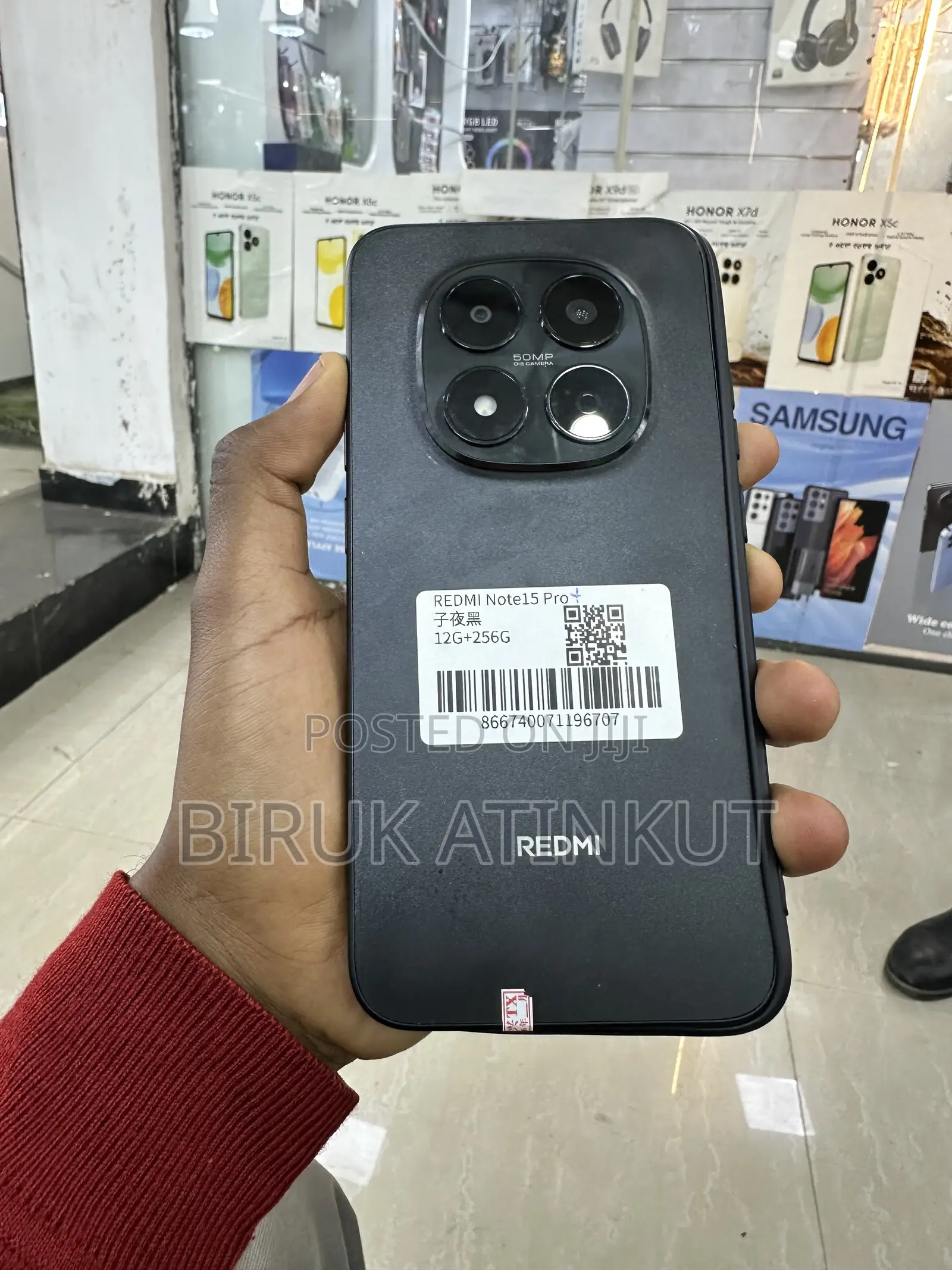 New Xiaomi Redmi Note 15 Pro 256 GB Black