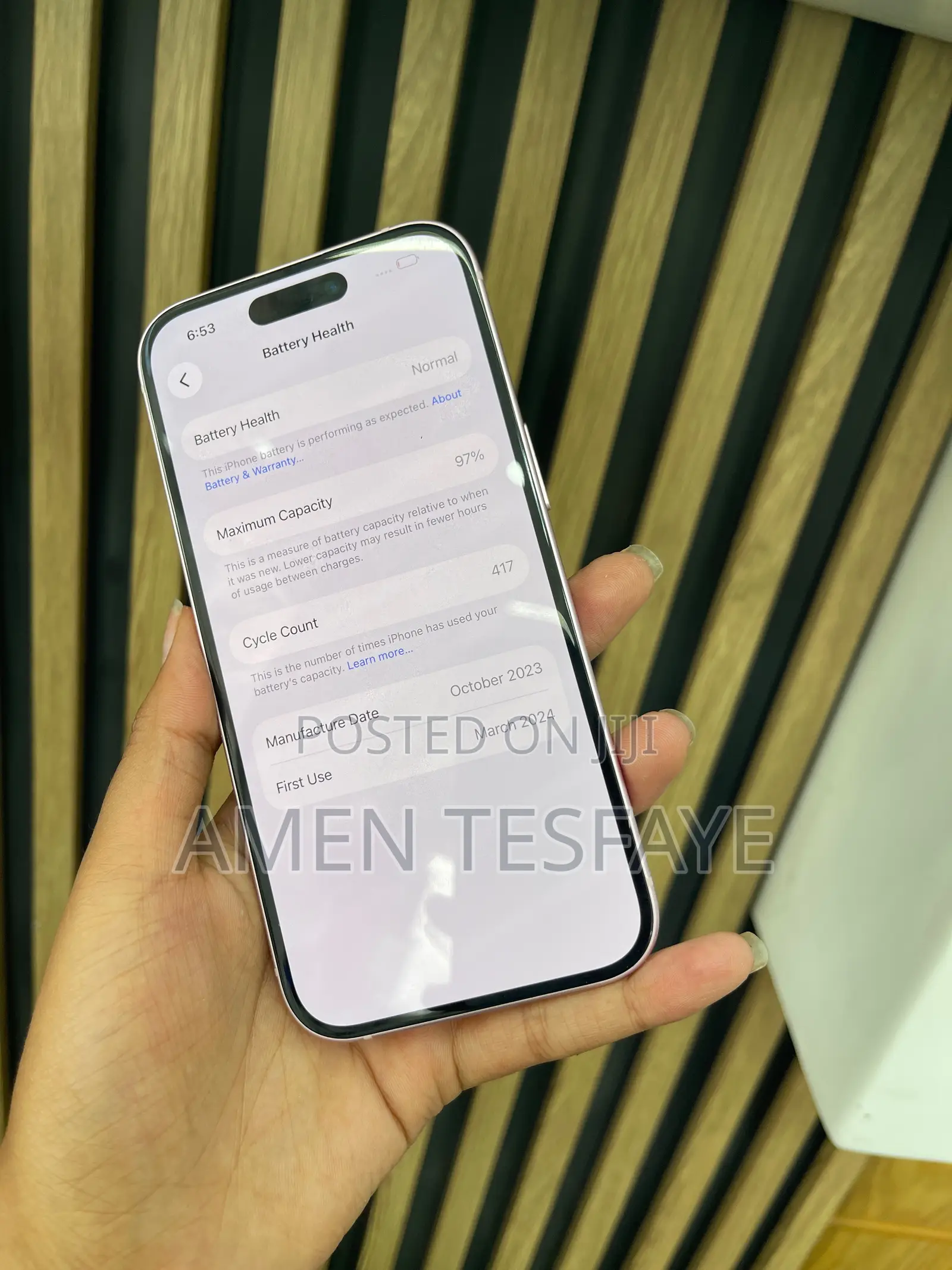 Apple iPhone 15 128 GB Pink