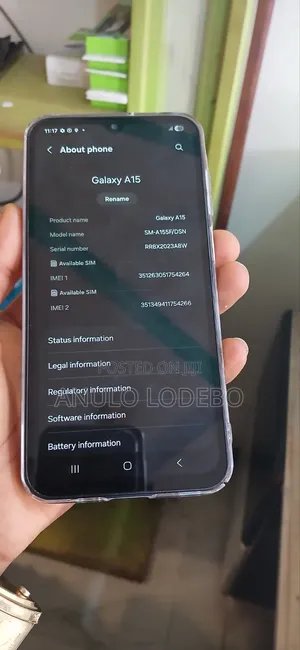 Samsung Galaxy A15 128 GB Black
